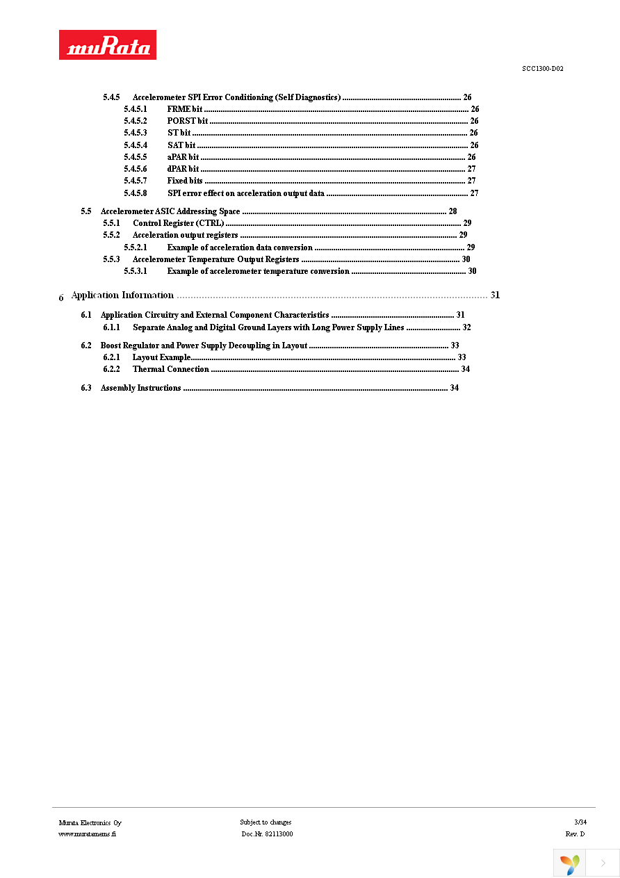 SCC1300-D02 PWB Page 3